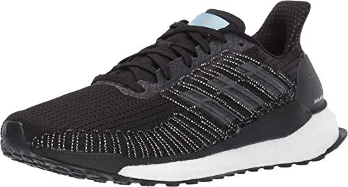 adidas Running Solar Boost 19 Core Black/Grey Five/Glow Blue 11