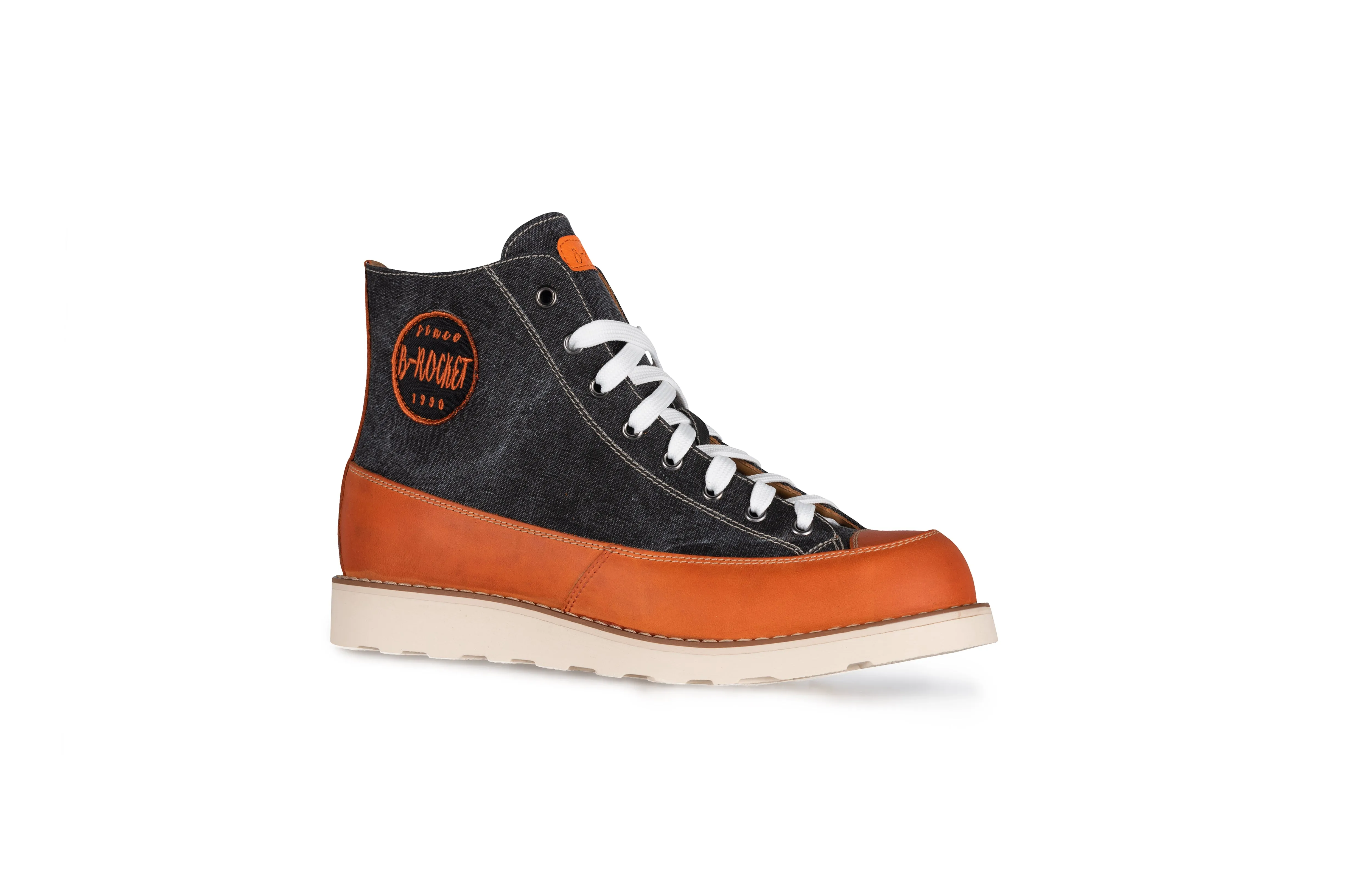 B-ROCKET 03 Jeans Nero/ Orange