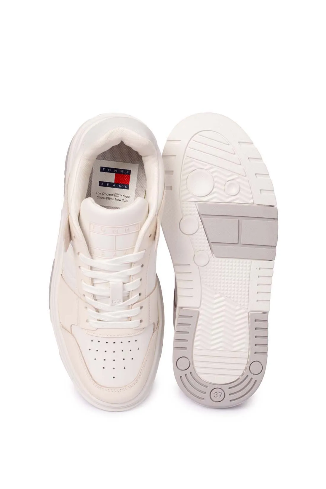 Baskets Sneakers femme The Brooklyn in stile skater - Blanc - Femme