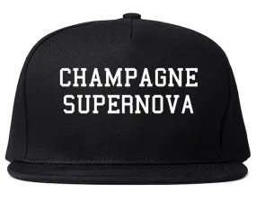 Champagne Supernova Snapback Hat Cap