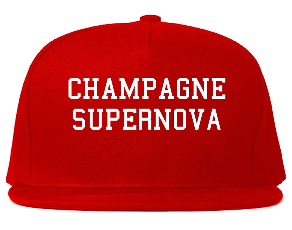 Champagne Supernova Snapback Hat Cap