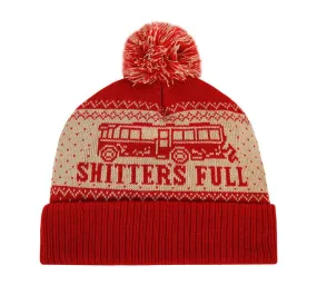 Christmas Vacation Shitter's Full Pom Beanie