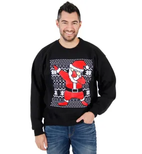 Dabbing Santa Ugly Christmas Sweatshirt