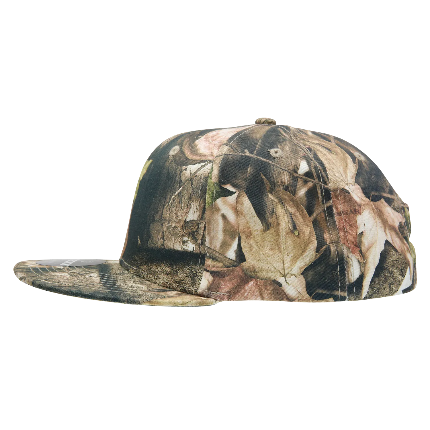 Decky 1047 Digital Camo Snapback Hat, 6 Panel Camouflage Flat Bill Cap