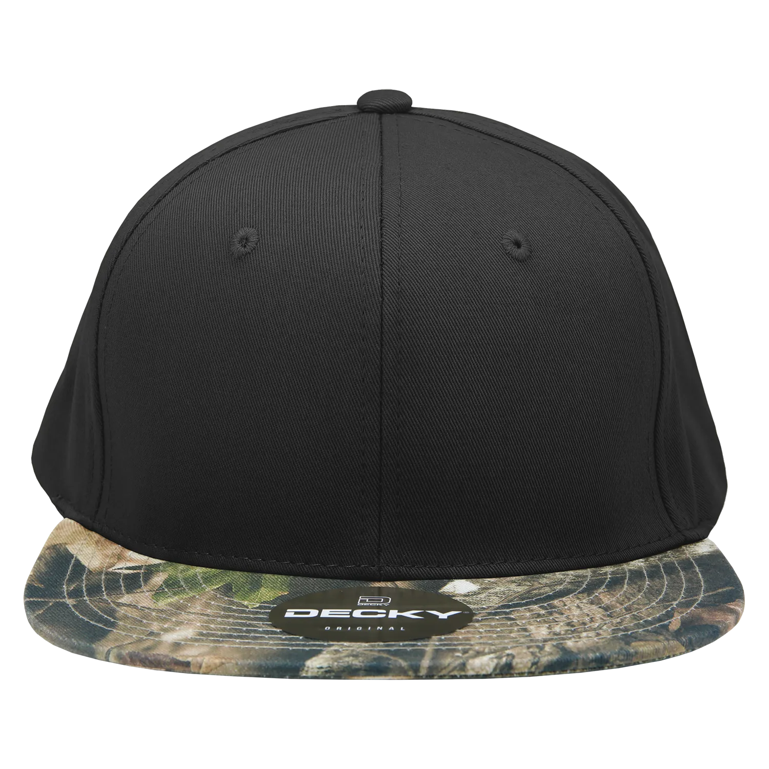 Decky 1047 Digital Camo Snapback Hat, 6 Panel Camouflage Flat Bill Cap