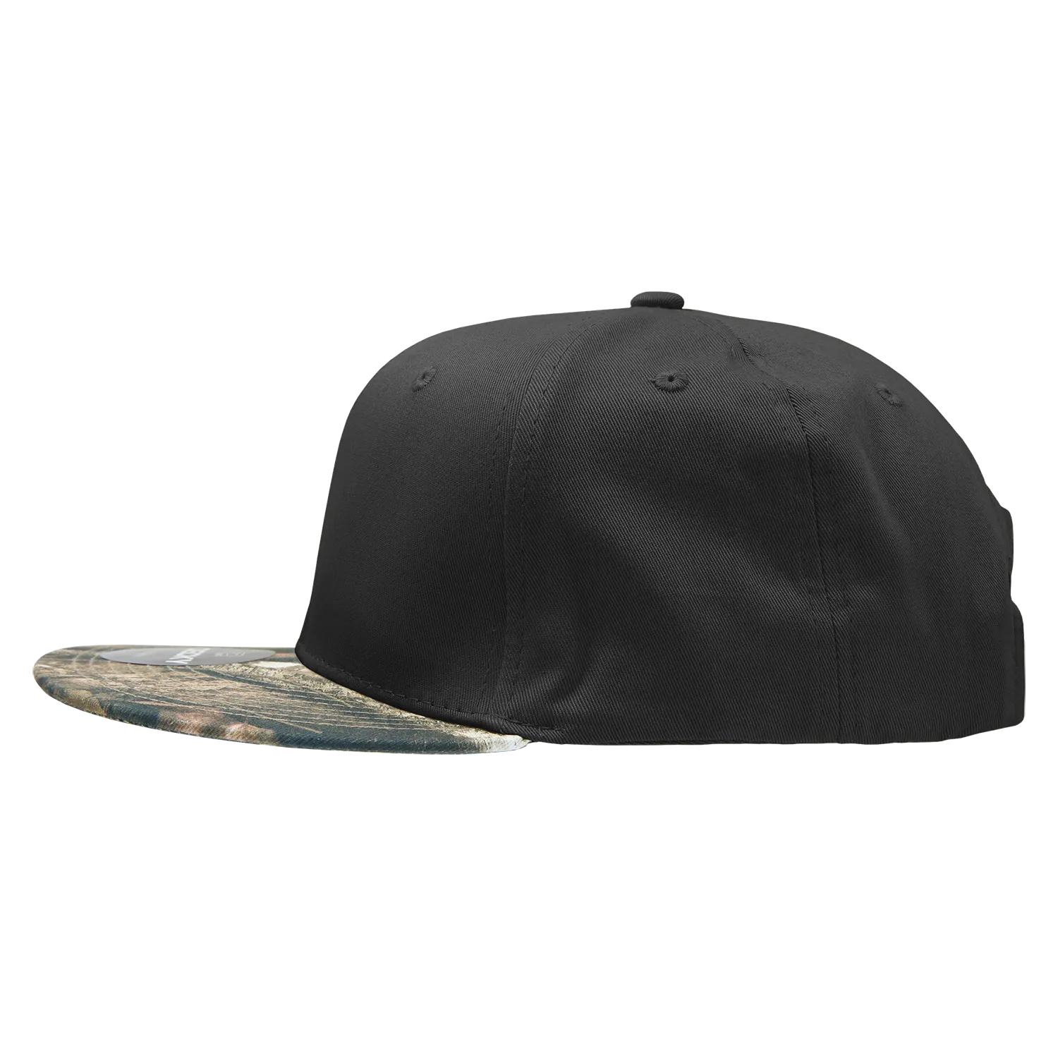 Decky 1047 Digital Camo Snapback Hat, 6 Panel Camouflage Flat Bill Cap