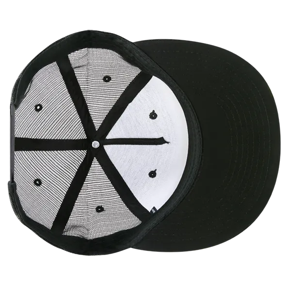 Decky 1063 5 Panel Trucker Cap, Snapback Flat Bill Hat - CASE Pricing