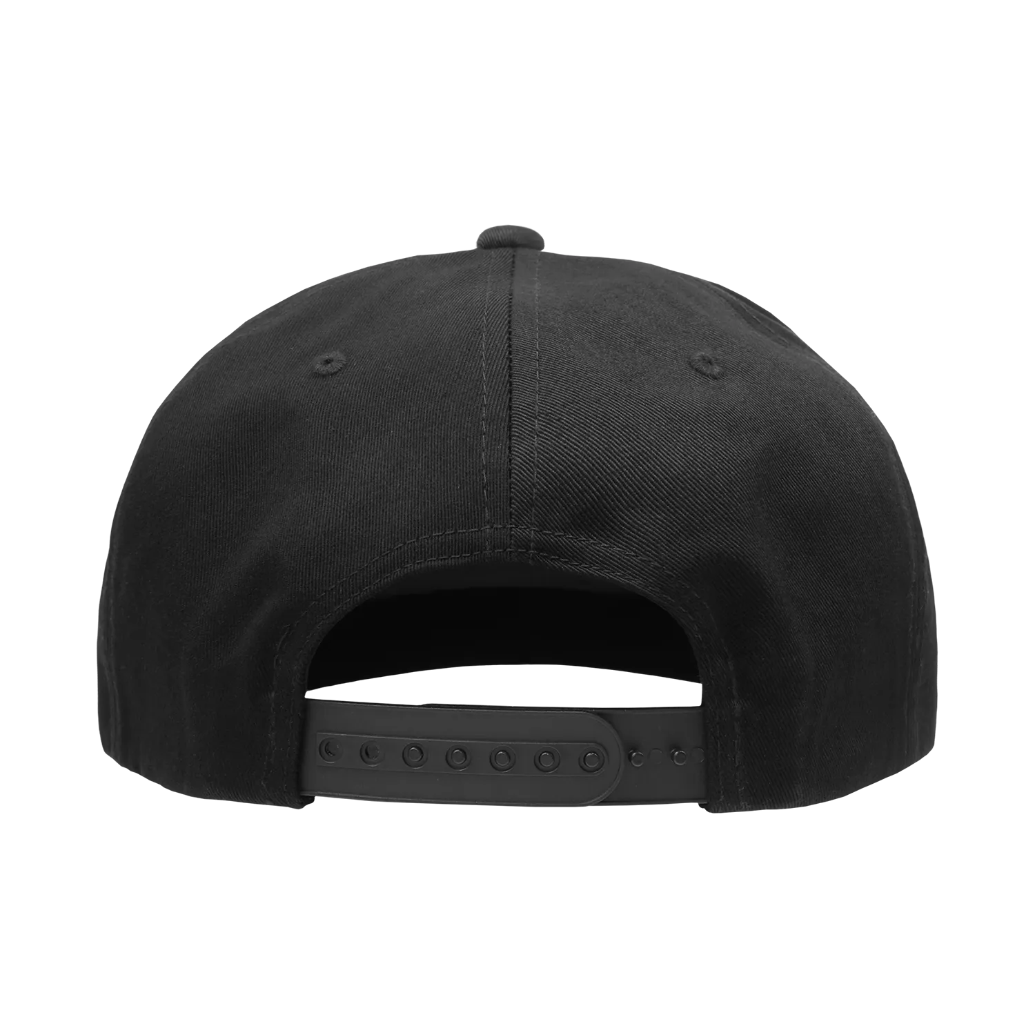 Decky 1098 7 Panel Flat Bill Hat, Snapback, 7 Panel High Profile Structured Cap - CASE Pricing