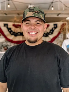 Eagle USA Snapback Hat - Camo