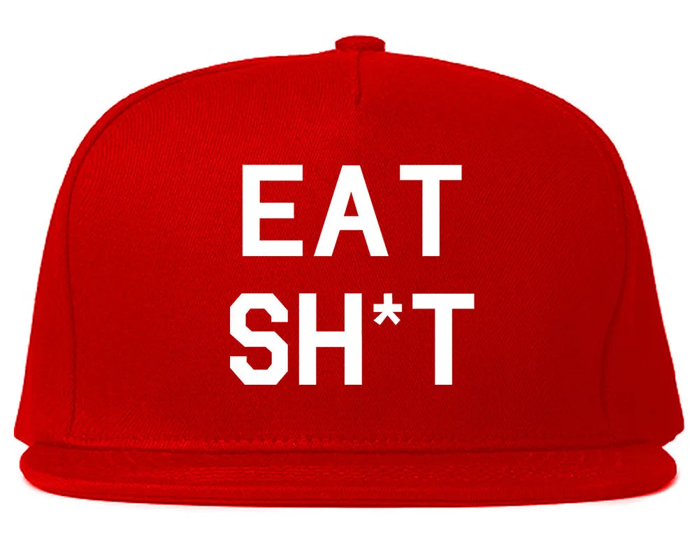 Eat Shit Rainbow Snapback Hat