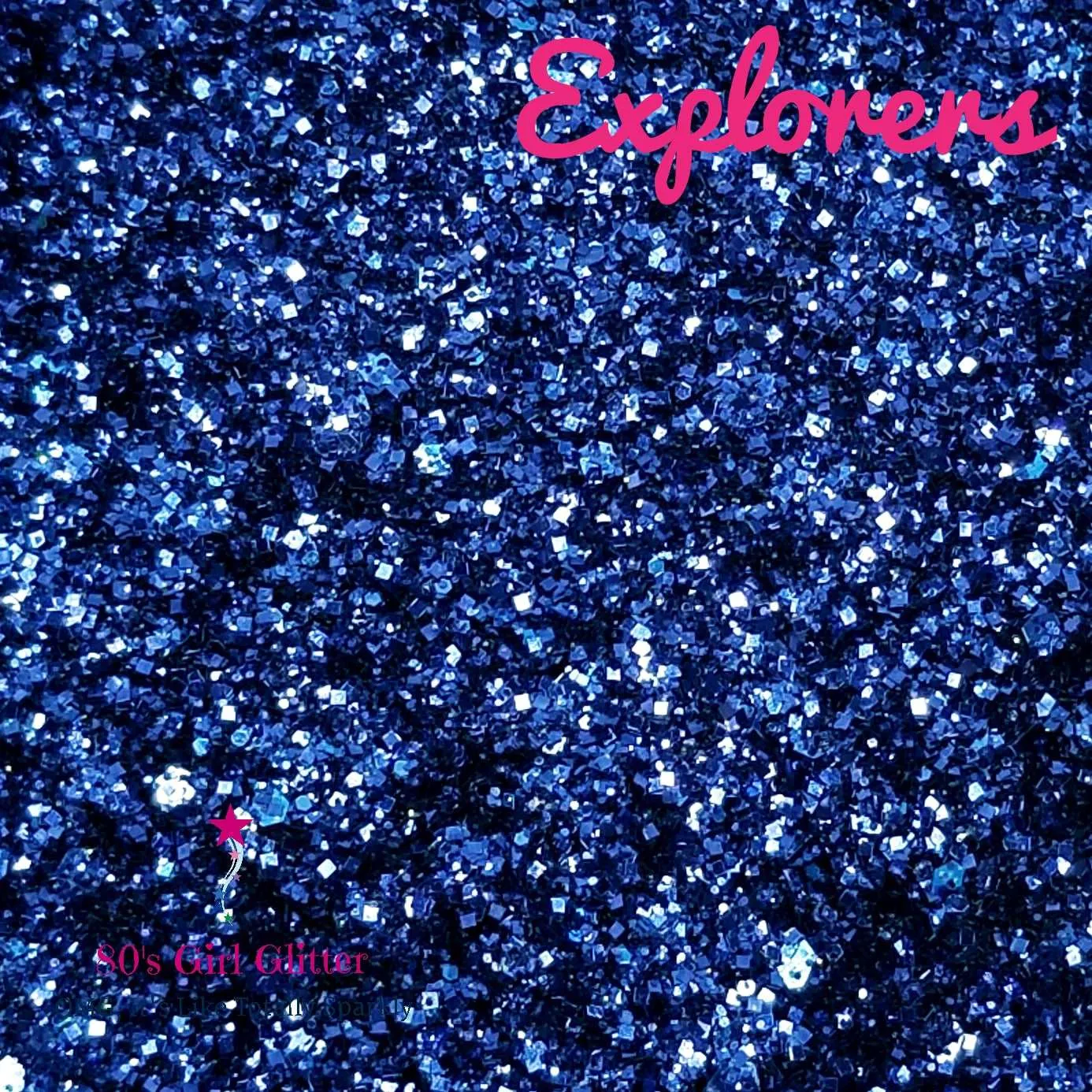 Explorers - Glitter - Blue Glitter - Blue Glitter Mix