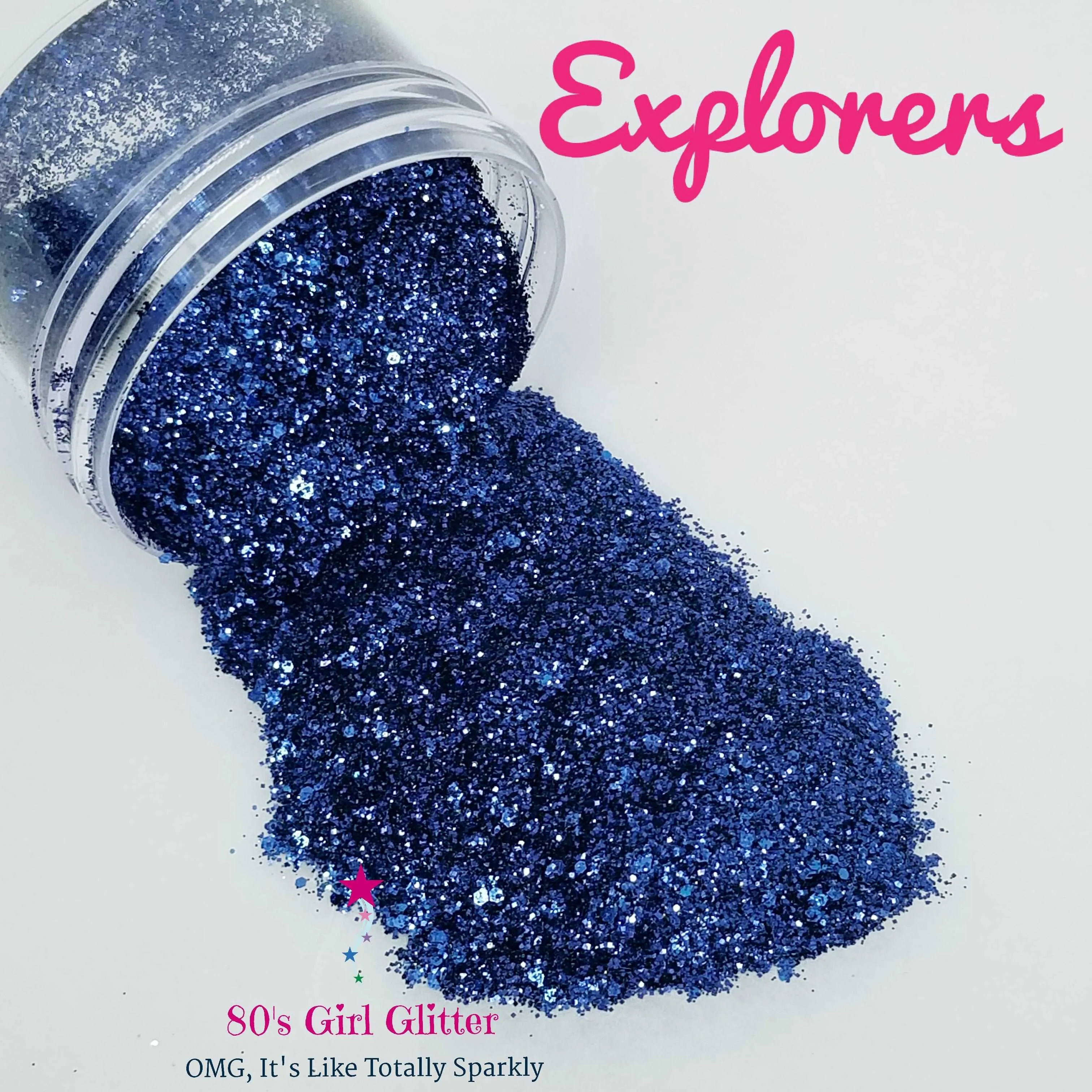 Explorers - Glitter - Blue Glitter - Blue Glitter Mix