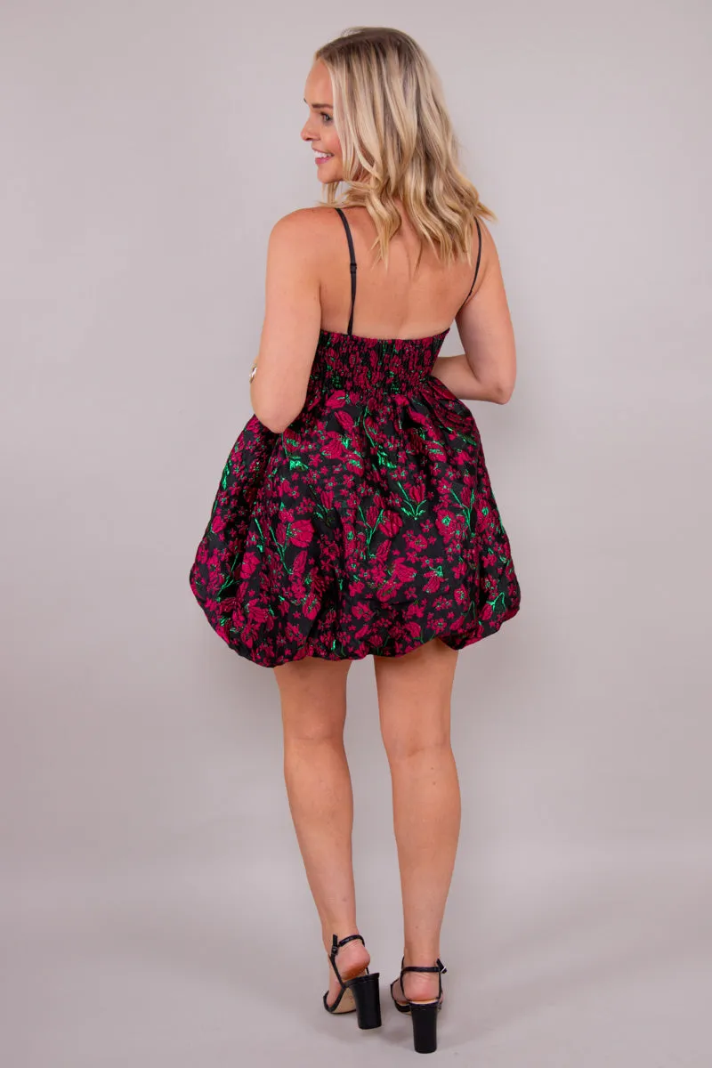 Festive Blooms Bubble Dress