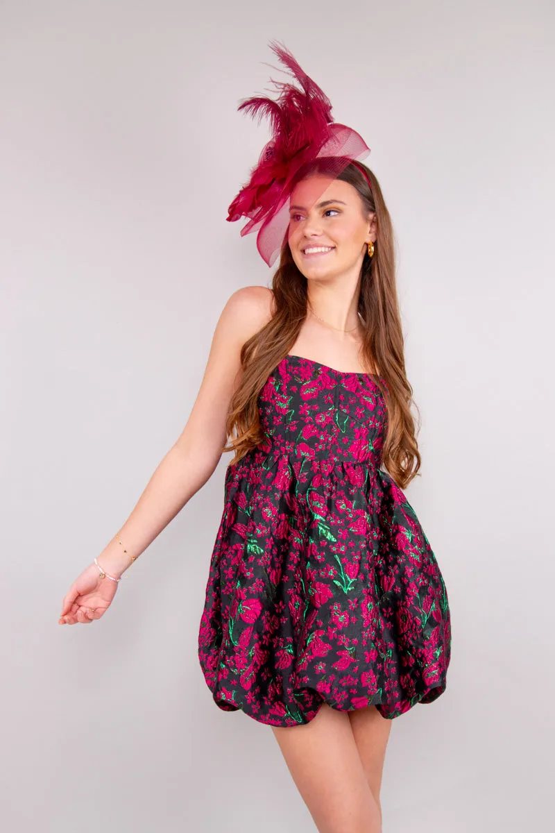 Festive Blooms Bubble Dress