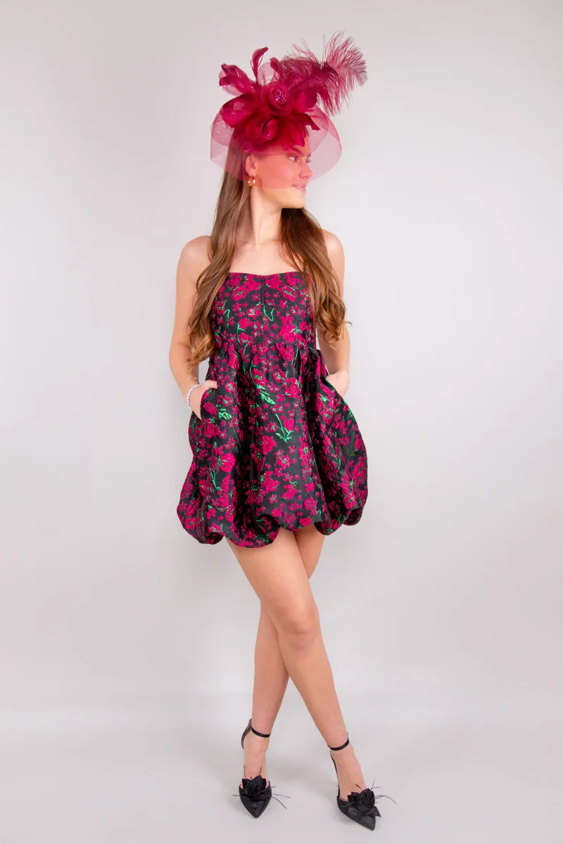 Festive Blooms Bubble Dress