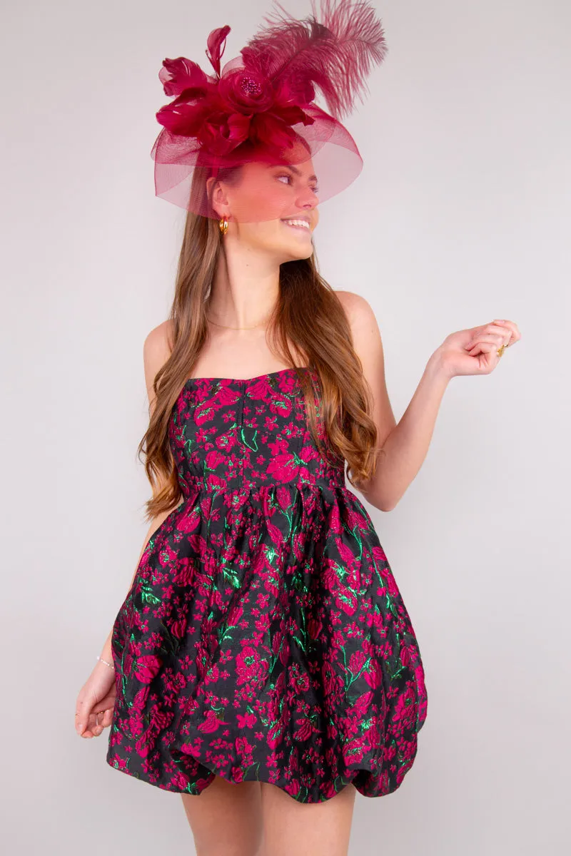 Festive Blooms Bubble Dress