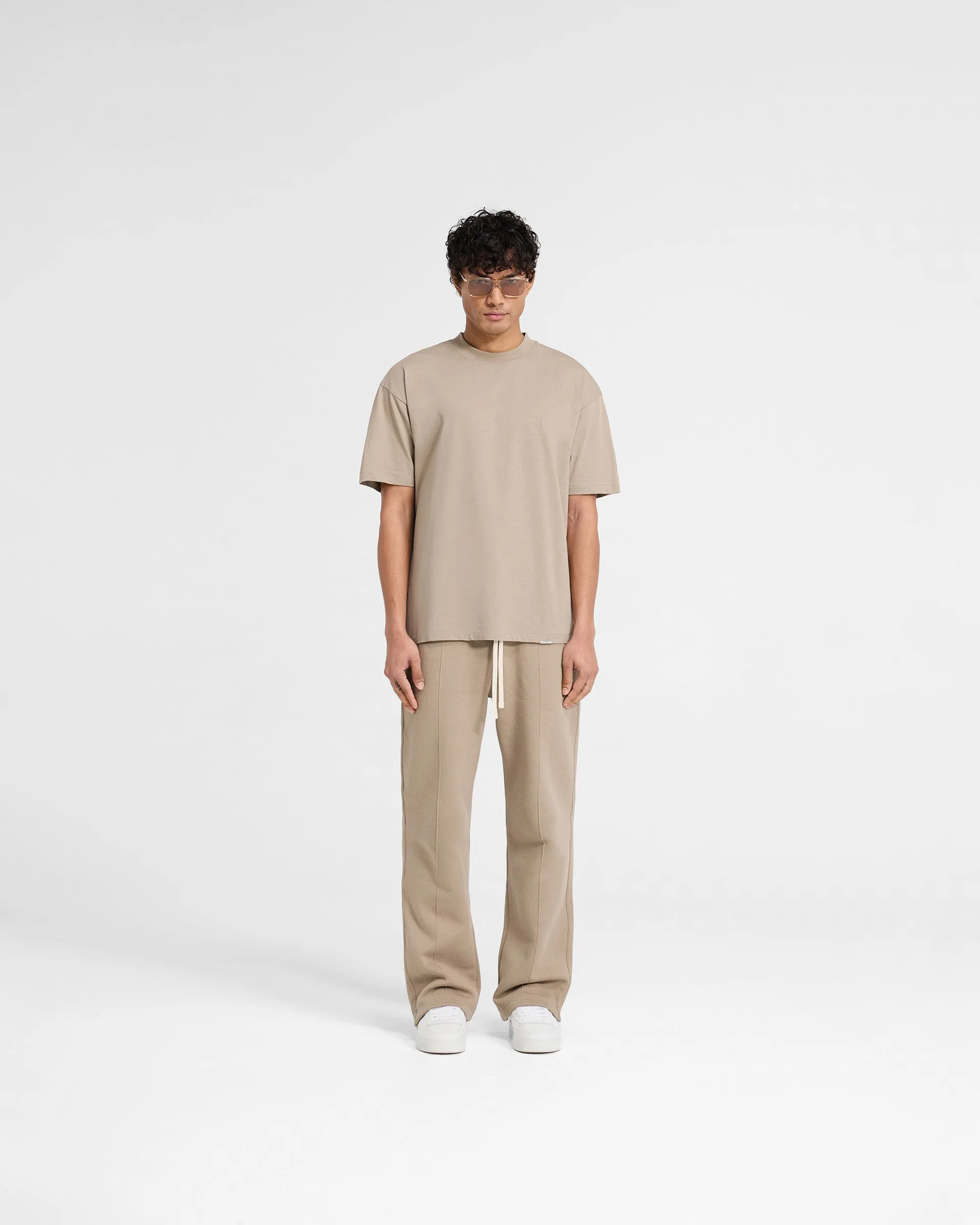 Initial Oversized T-Shirt - Dune