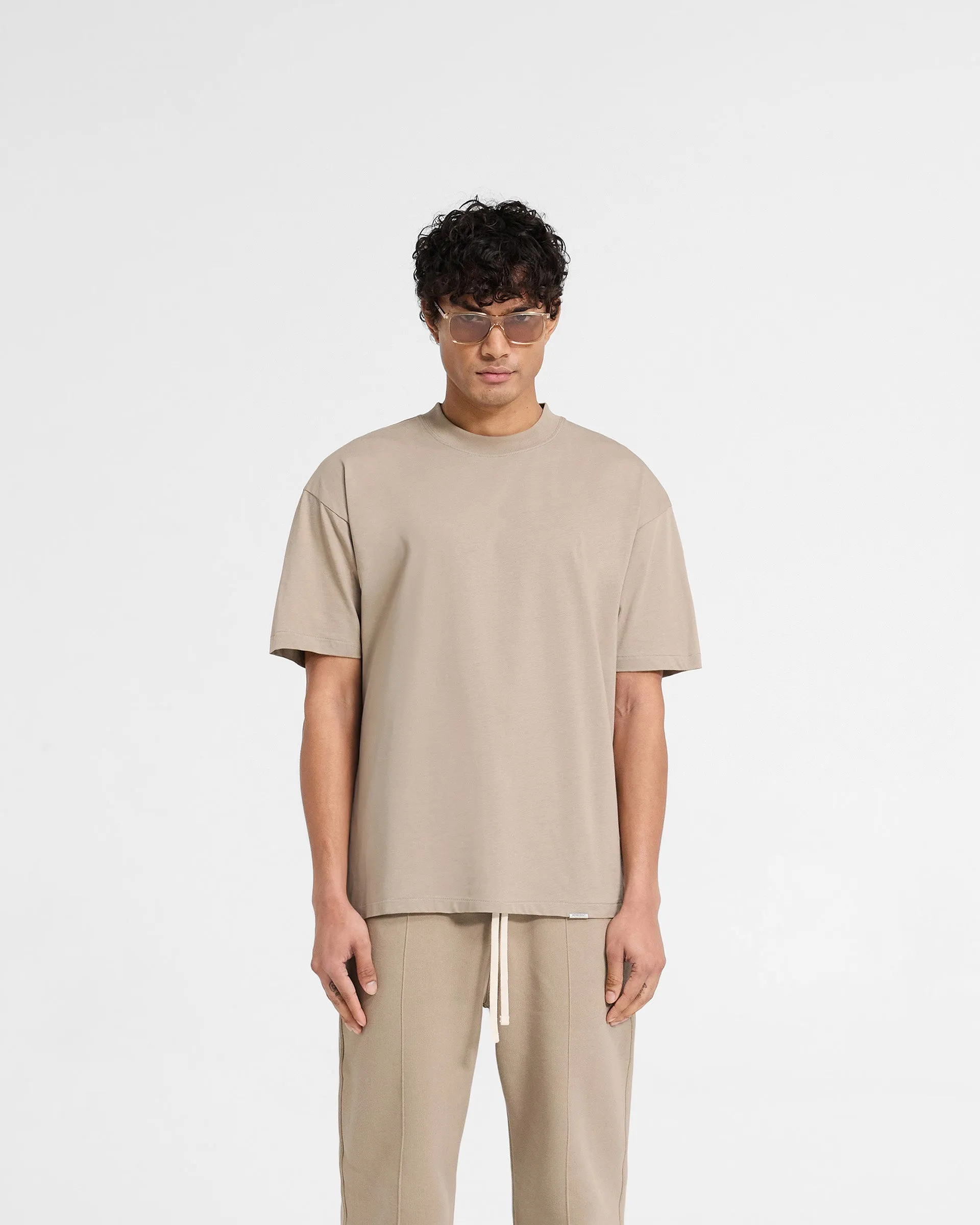 Initial Oversized T-Shirt - Dune