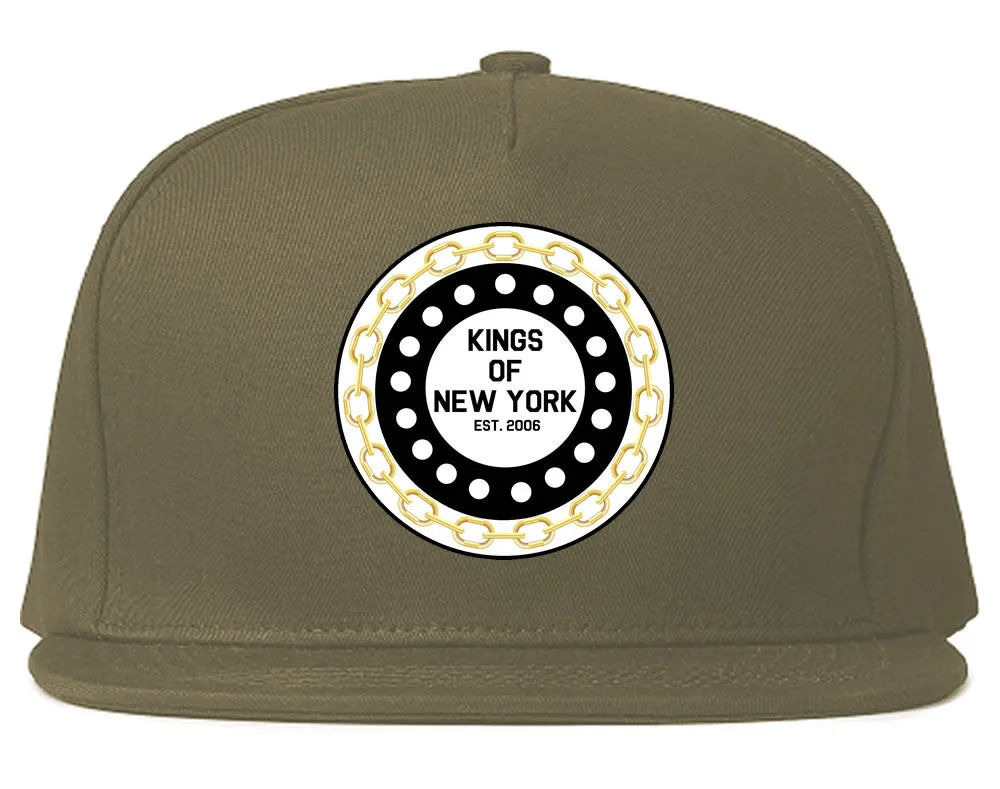 Kings Of NY Chain Logo Snapback Hat