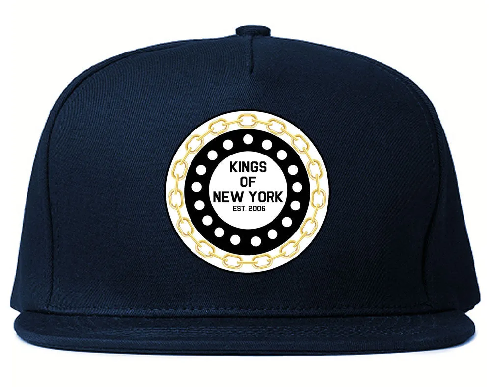 Kings Of NY Chain Logo Snapback Hat