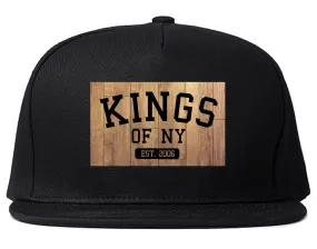 Kings Of NY Hardwood Basketball Logo Snapback Hat