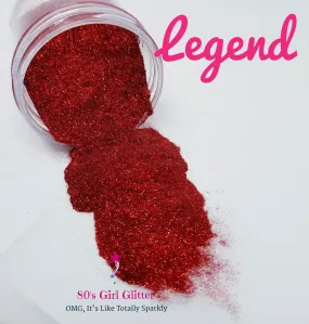 Legend - Glitter - Red Glitter - Red Microfine Glitter