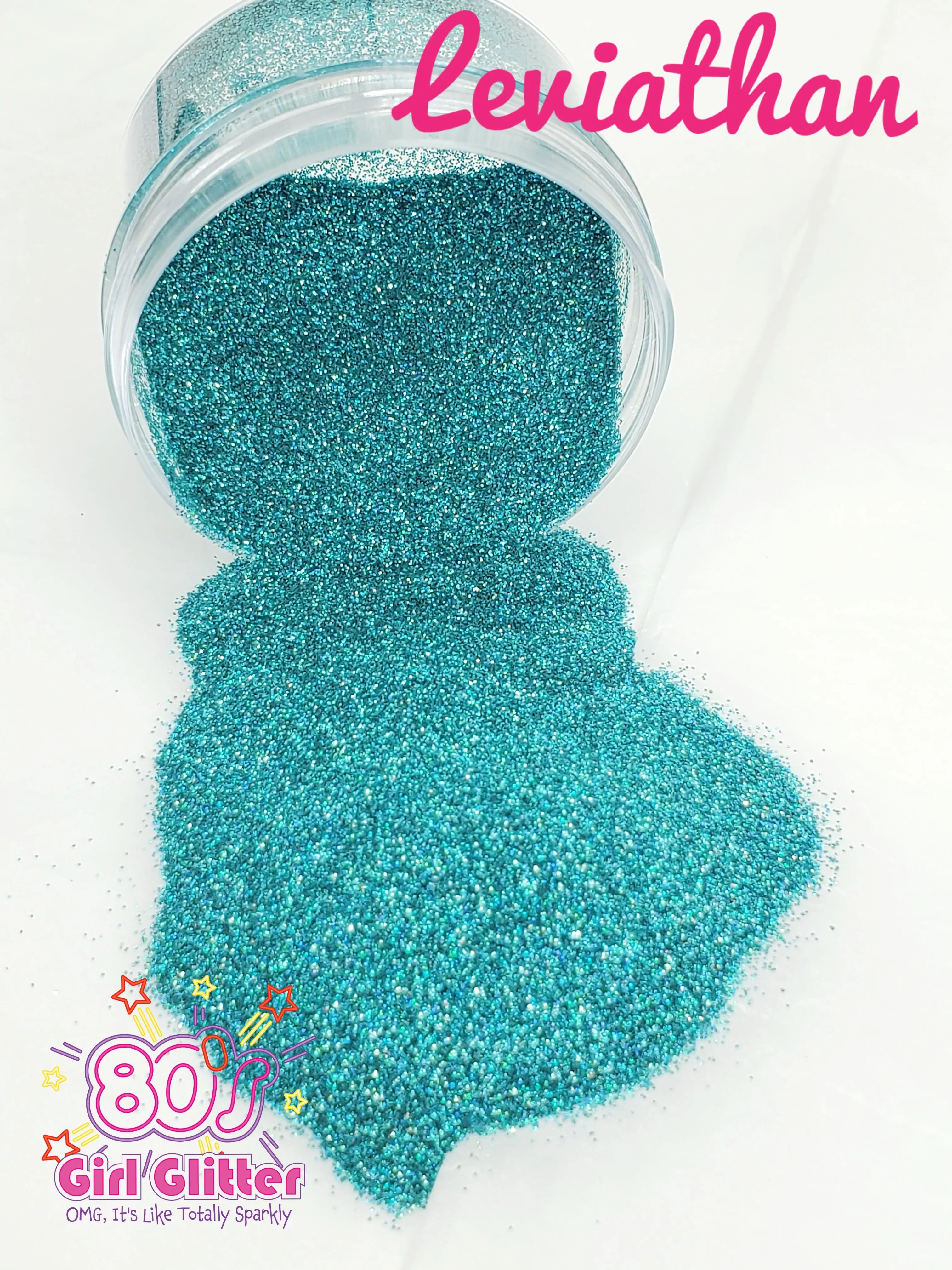 Leviathan - Glitter - Green Glitter - Teal Green Glitter - Teal Green Holographic Glitter