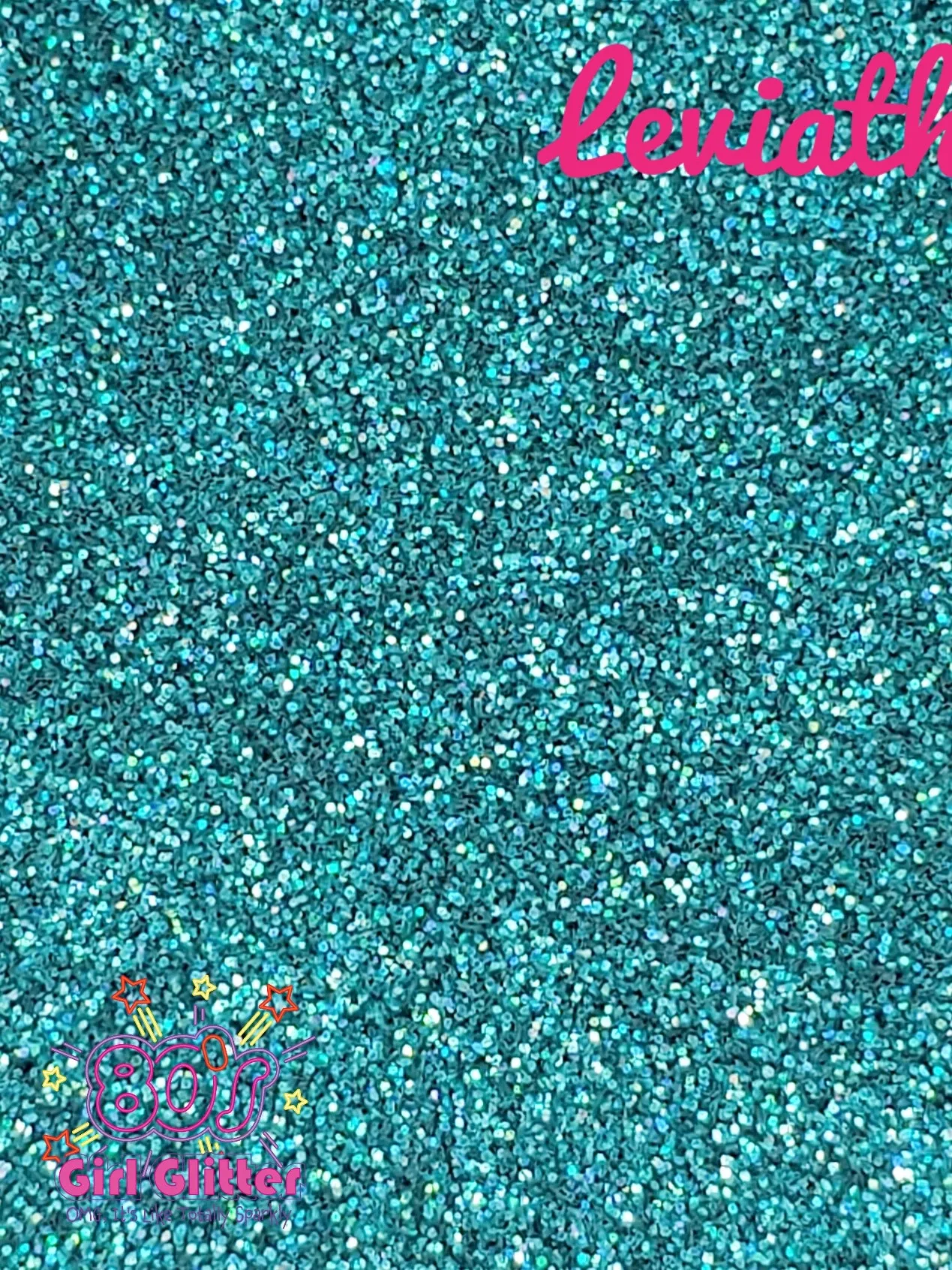 Leviathan - Glitter - Green Glitter - Teal Green Glitter - Teal Green Holographic Glitter