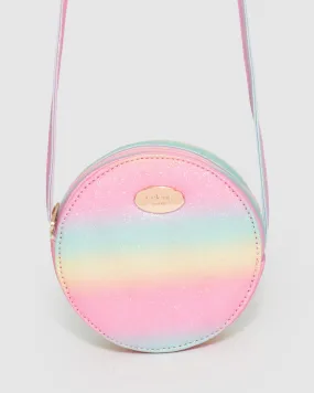 Multi Colour Ivy Kids Round Crossbody Bag