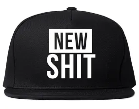 New Shit Snapback Hat Cap