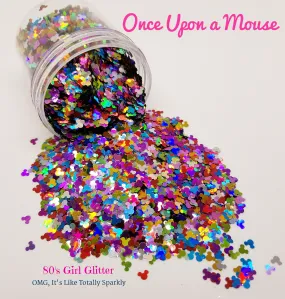 Once Upon a Mouse - Glitter - Glitter Shapes - Mickey Glitter - Mouse Ear Shaped Glitter