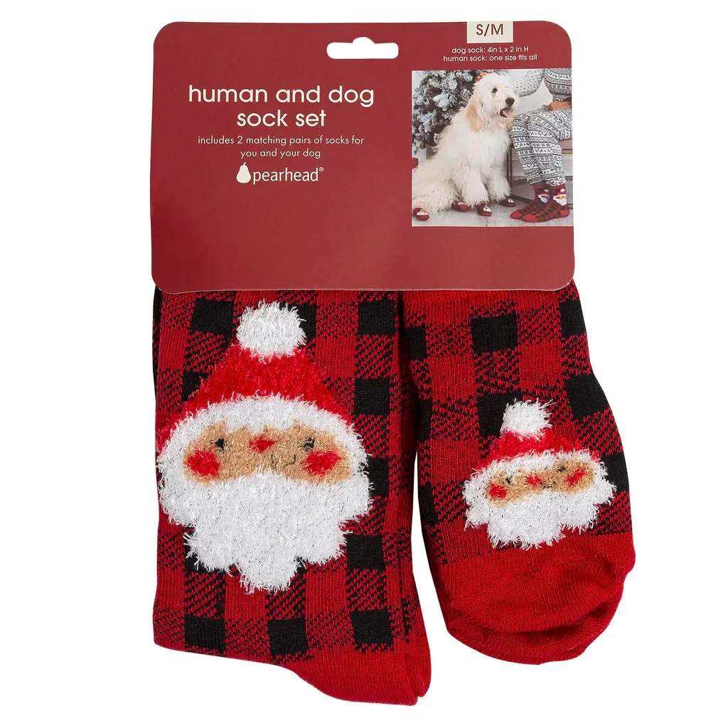 Pearhead Human and Dog Sock Set