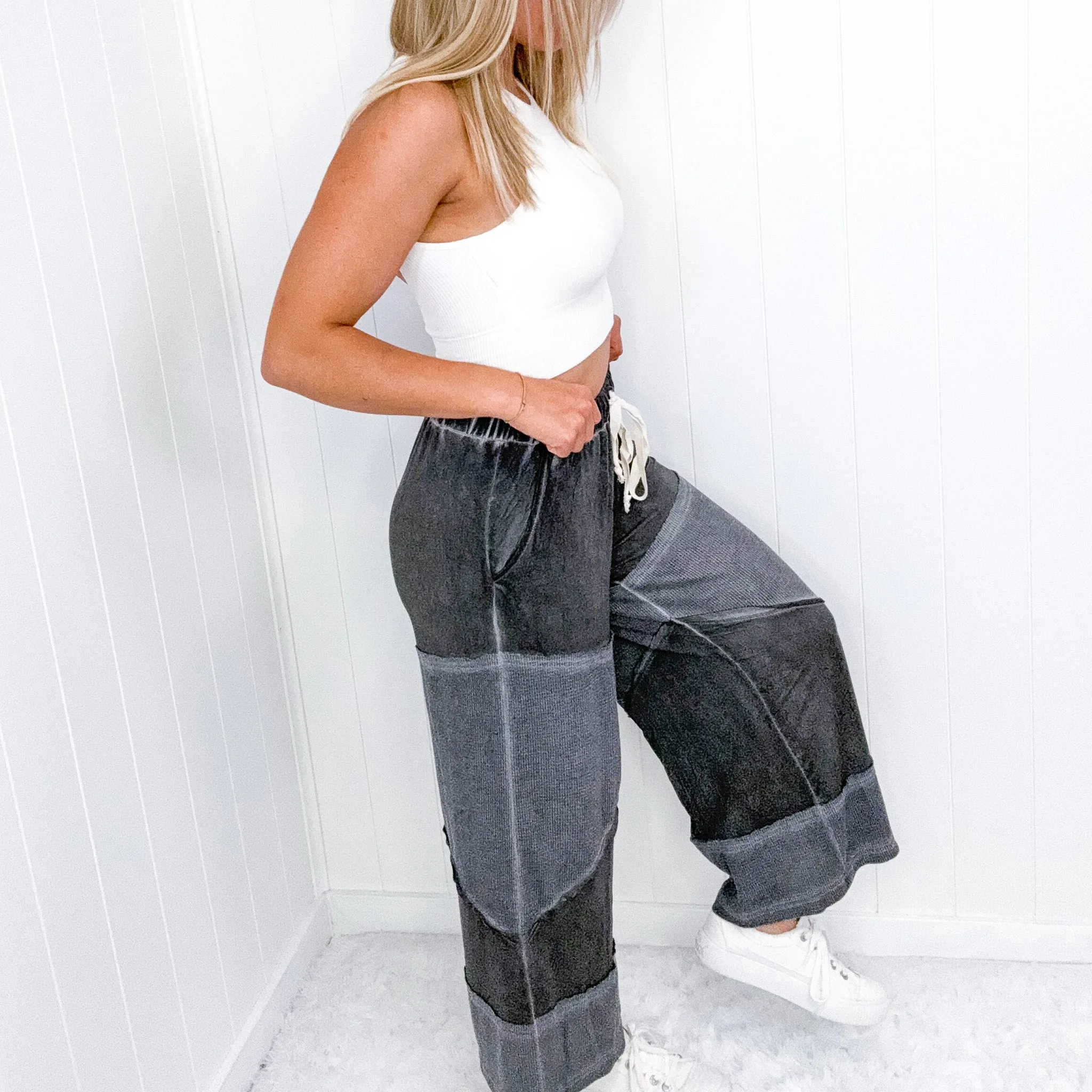 Pol Making Moves Wide Leg Cropped Palazzo Pants in 6 Colors