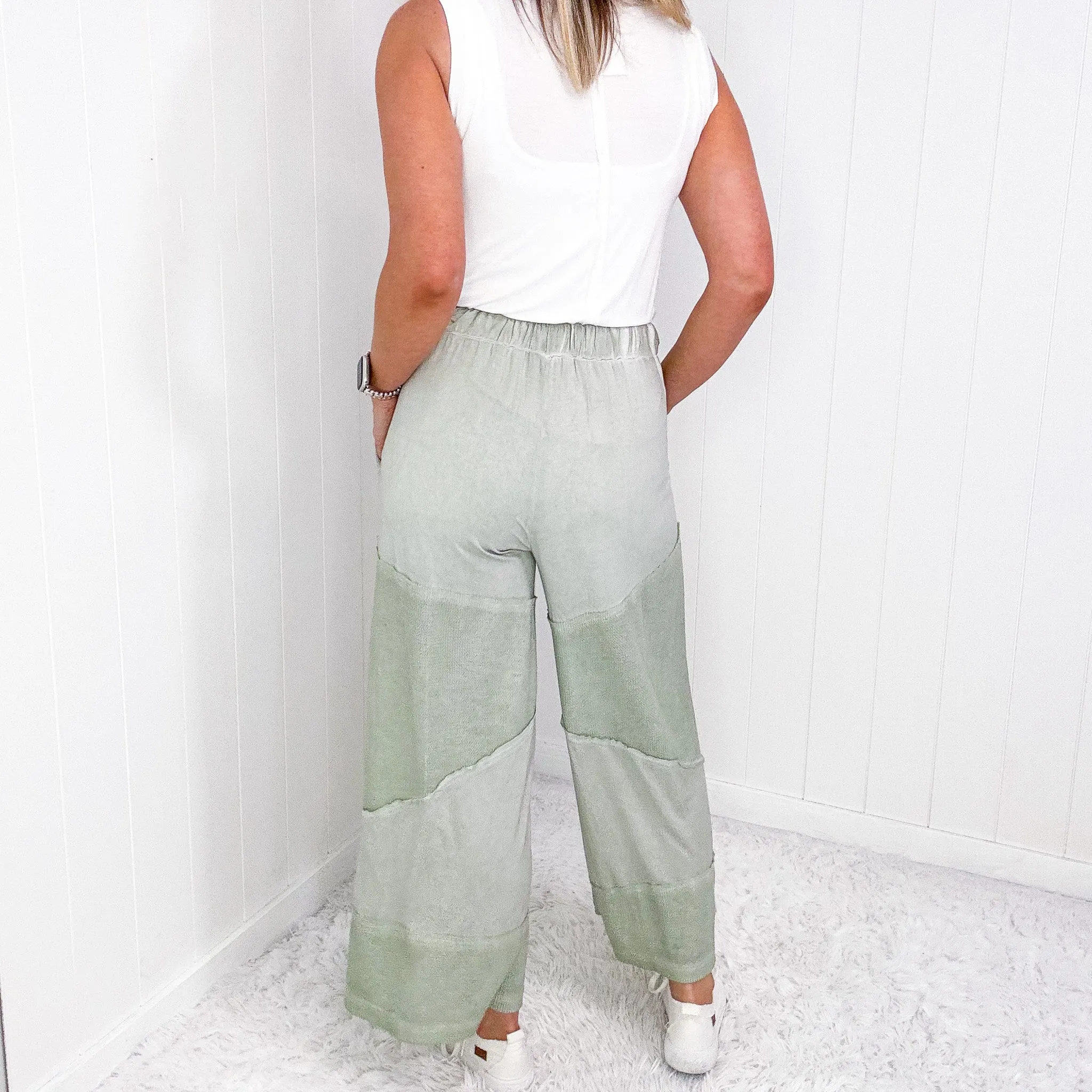 Pol Making Moves Wide Leg Cropped Palazzo Pants in 6 Colors