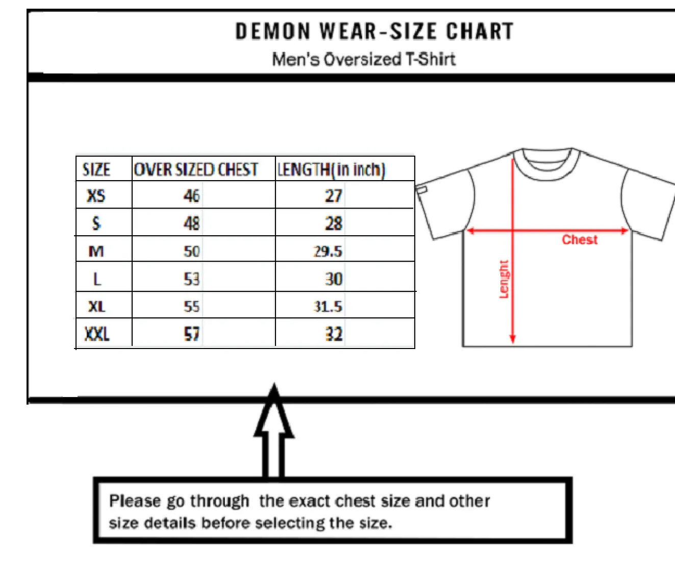 "Demon Vodka" Oversized Puff Print Red T-Shirt By DemonWear for Him