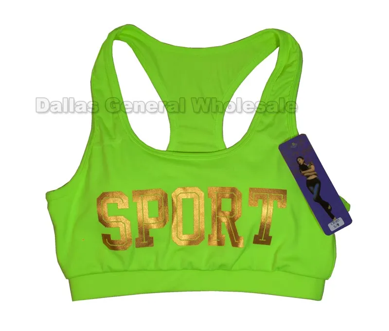 Race Back Sports Bra Tops Wholesale