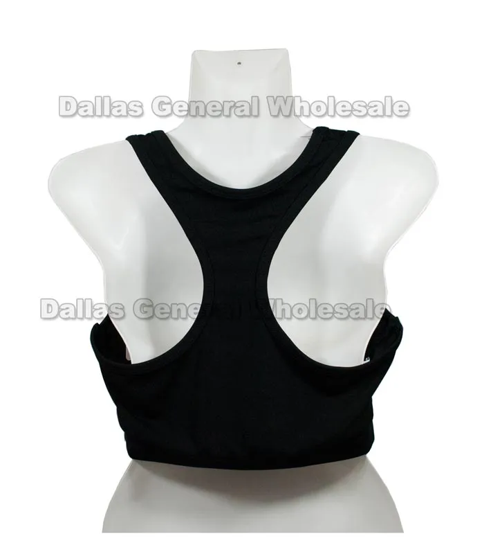 Race Back Sports Bra Tops Wholesale