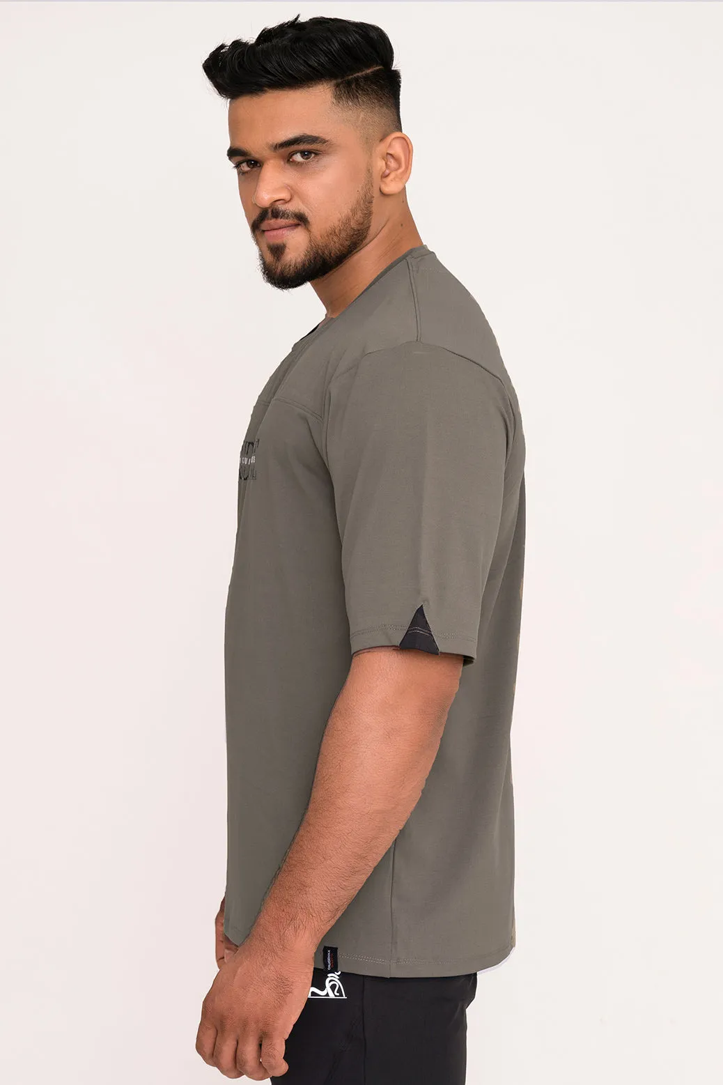 Rudestyle HD oversized T-Shirt - Mud Brown