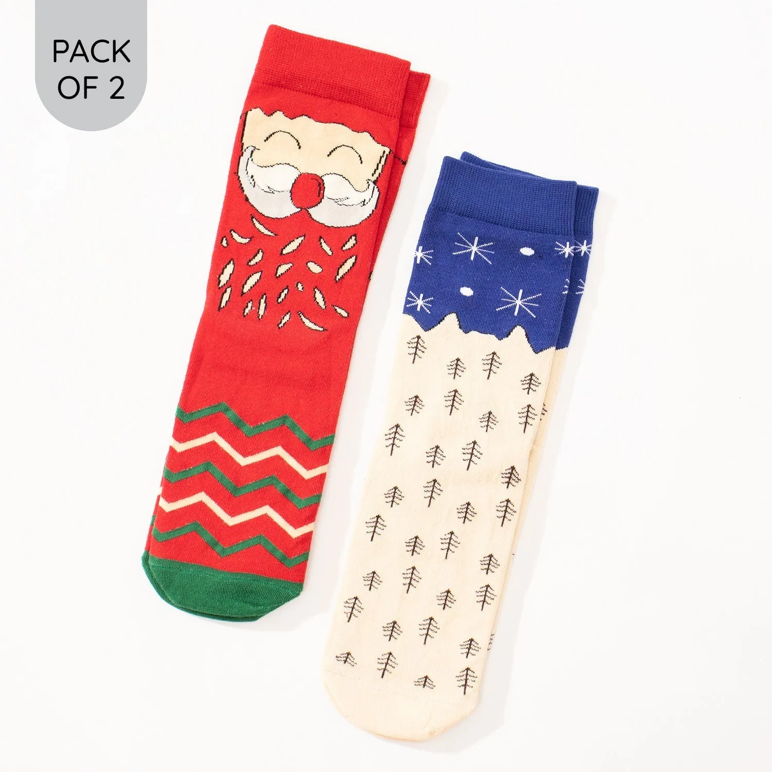 Santa & Snow Socks