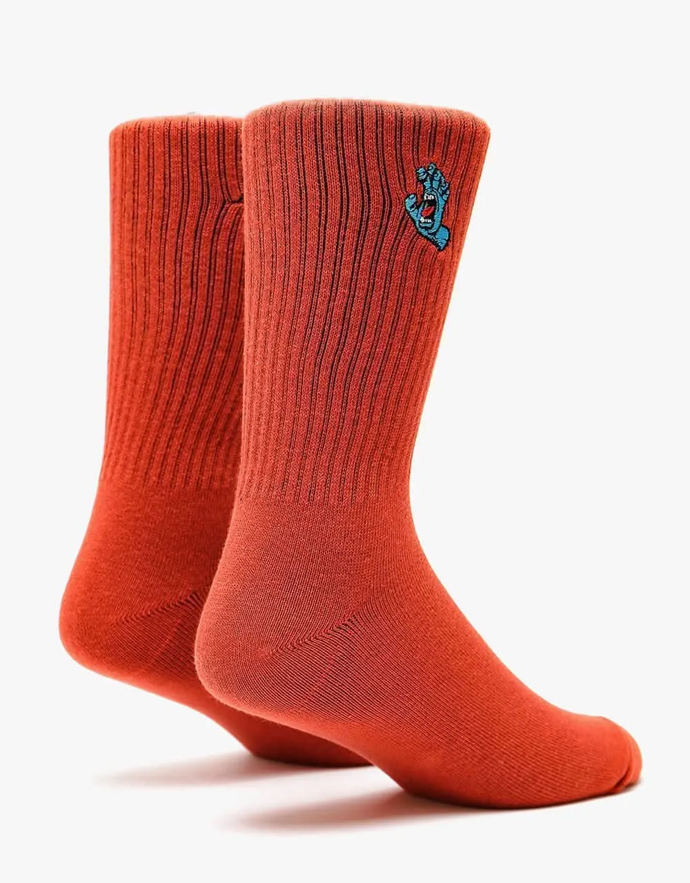 Santa Cruz Screaming Mini Hand Socks - Ketchup