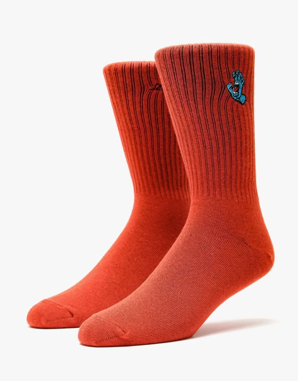 Santa Cruz Screaming Mini Hand Socks - Ketchup