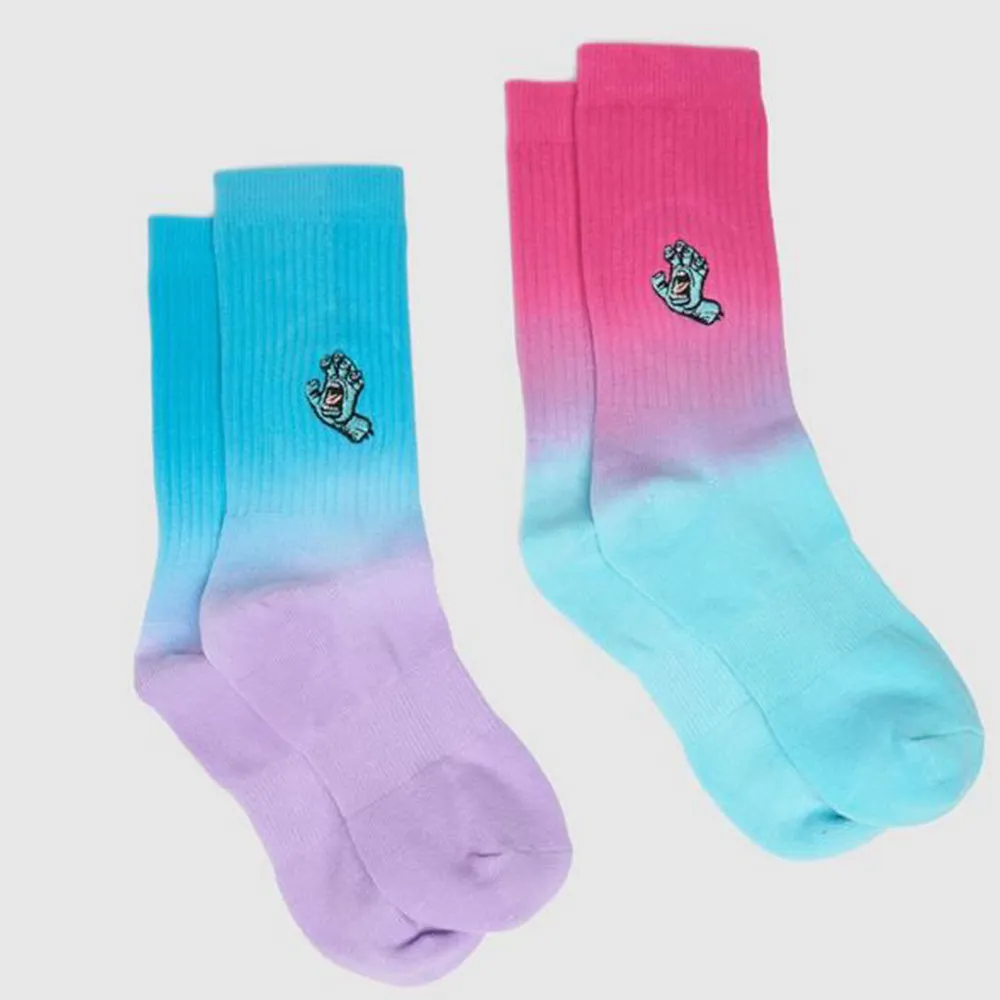 Santa Cruz Womens Mini Hand Socks (2 Pack)