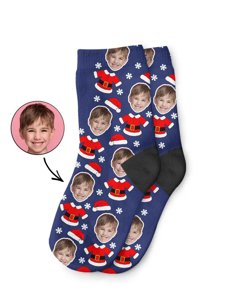 Santa Kids Socks