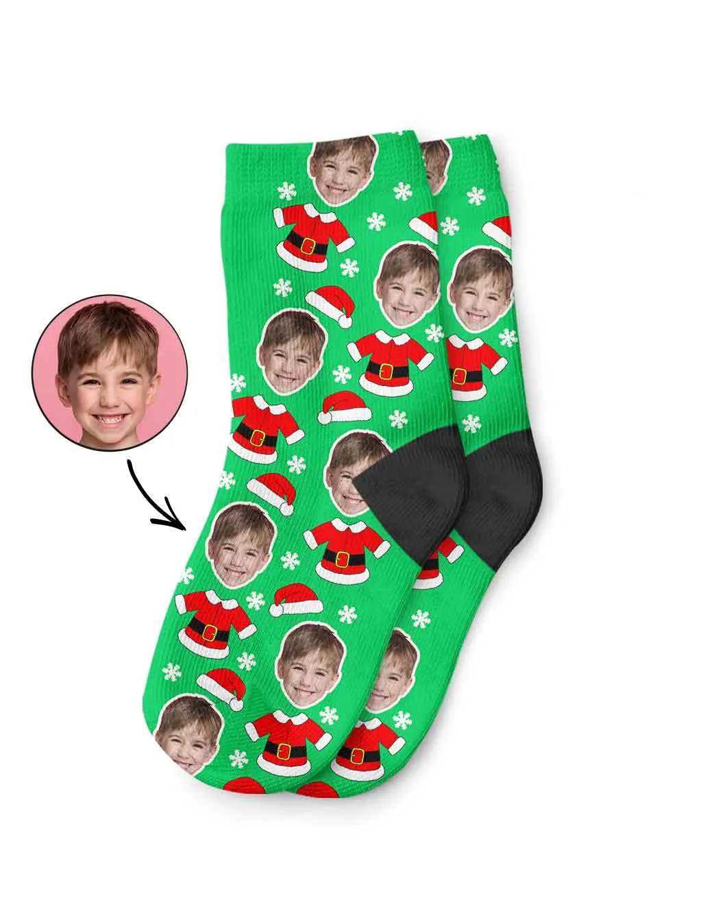 Santa Kids Socks