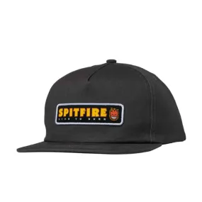 Spitfire LTB Patch Snapback - Charcoal