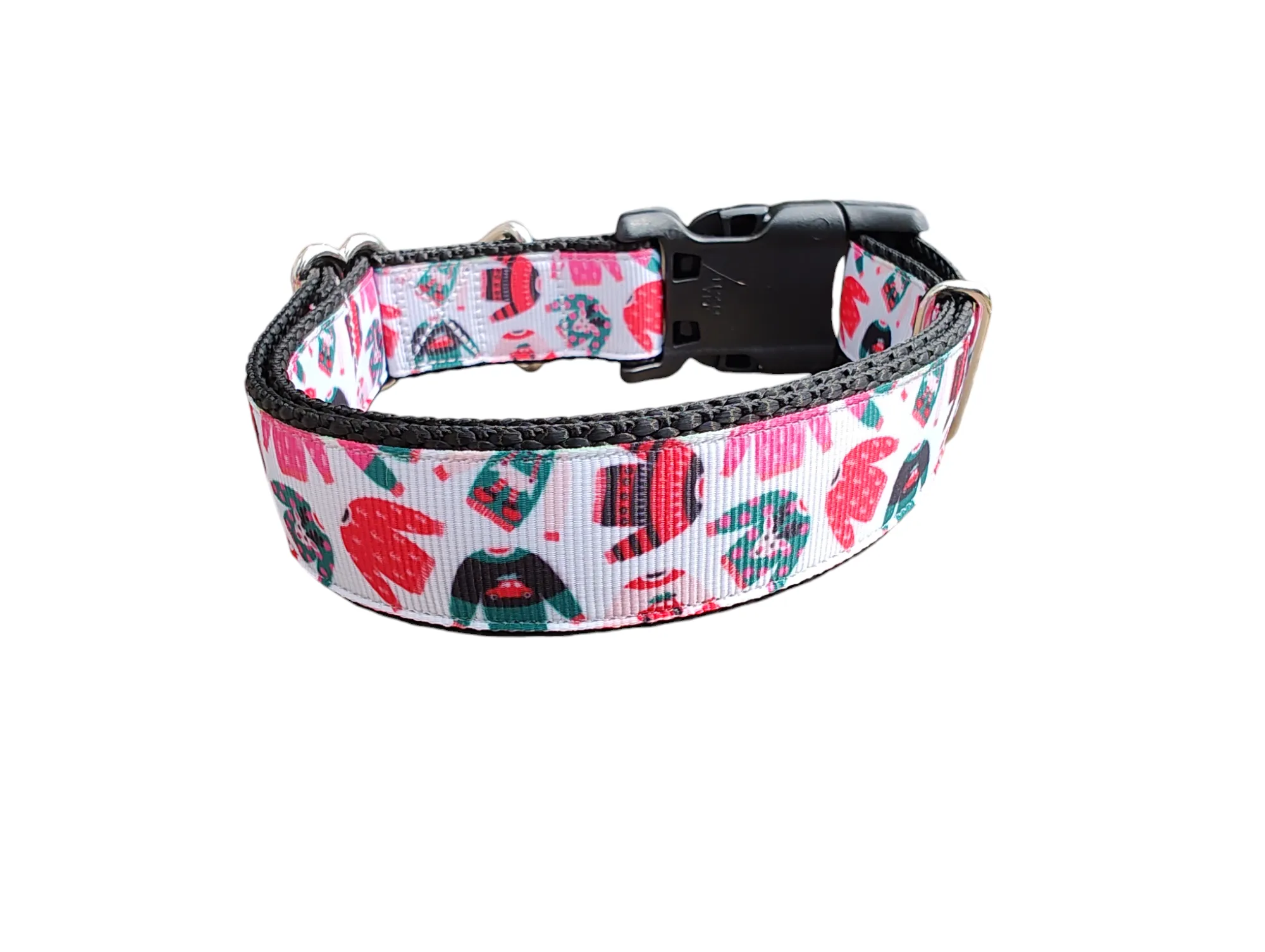 Ugly Sweaters Nylon Dog Collar