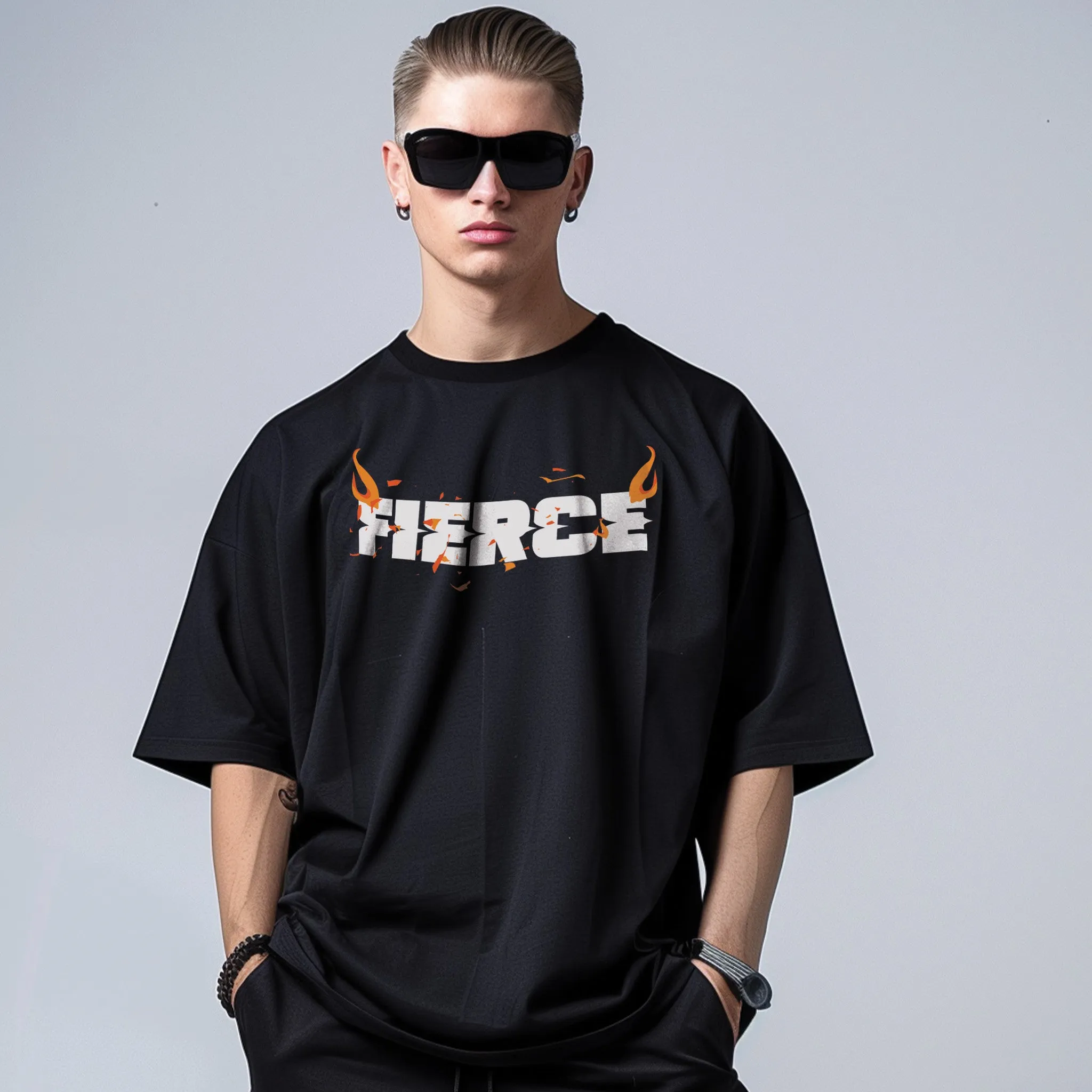 Unisex Fierce Oversized T-Shirt