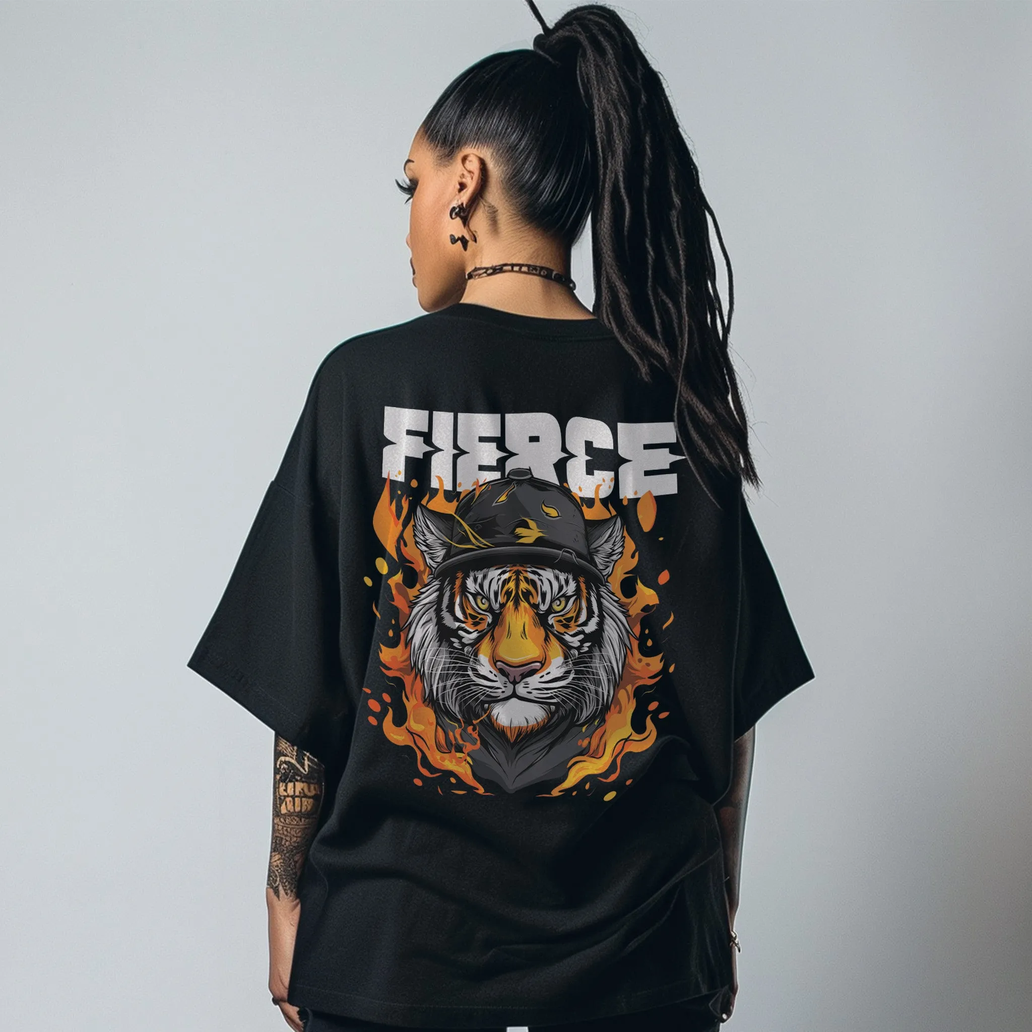 Unisex Fierce Oversized T-Shirt