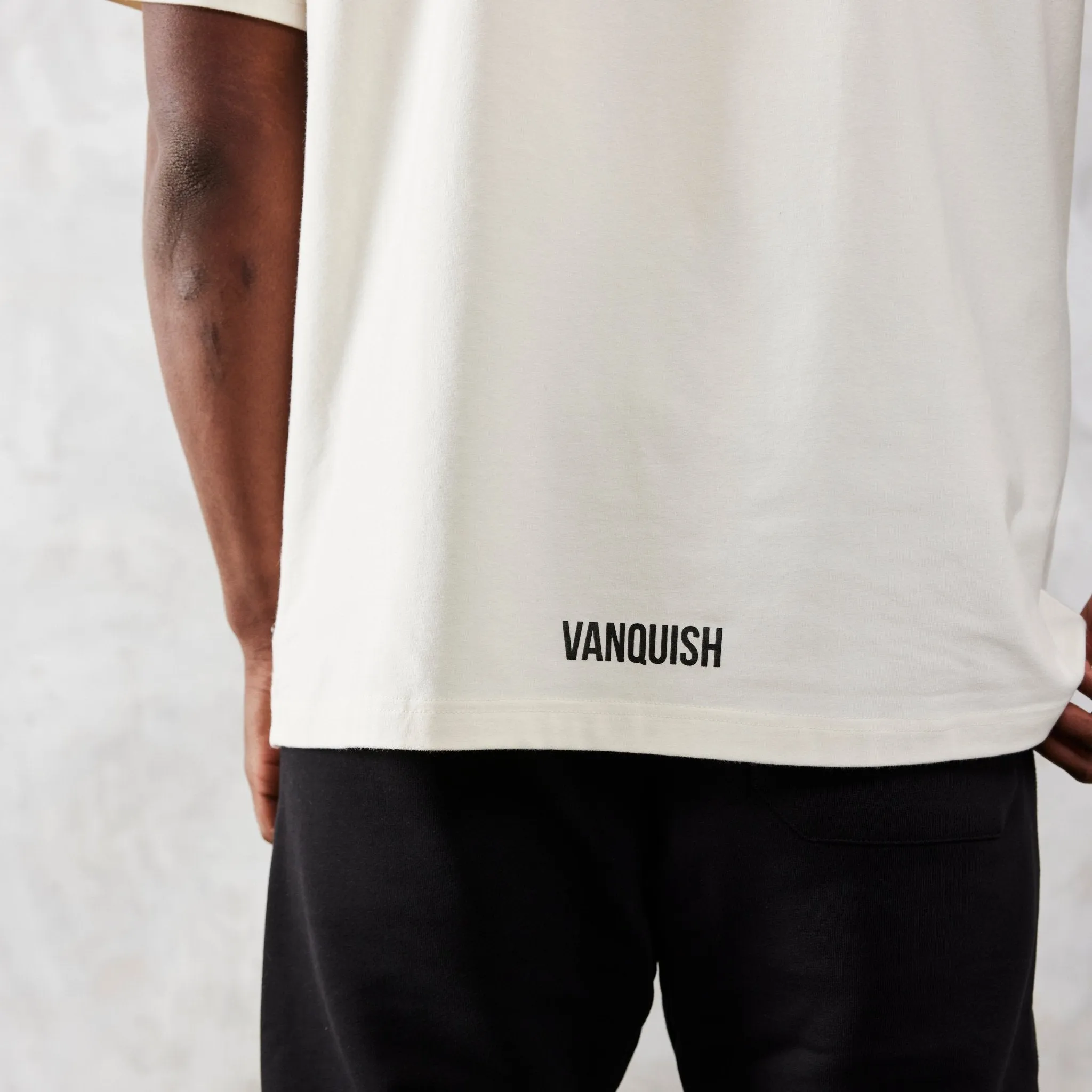 Vanquish TSP Vintage White Dobermann Oversized T Shirt