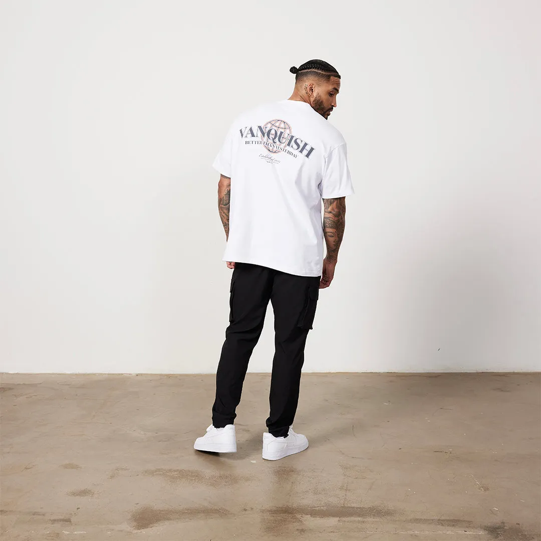 Vanquish TSP White Global Oversized T Shirt